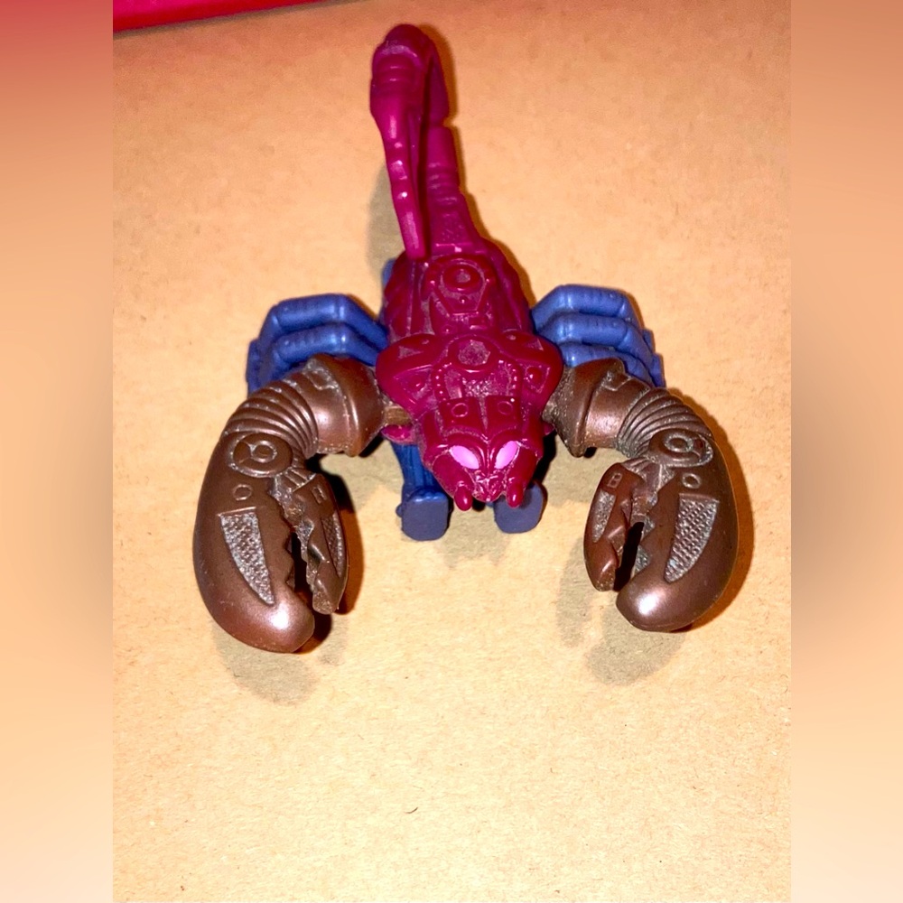 SCORPONOK Transformers BEAST WARS VTG 1997 McDonalds Happy Meal Figure Hasbro